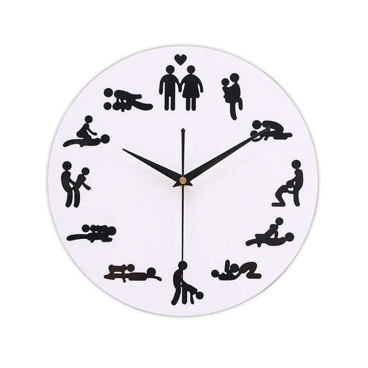 Orologio da parete matematico personalizzato: decoro creativo legno
